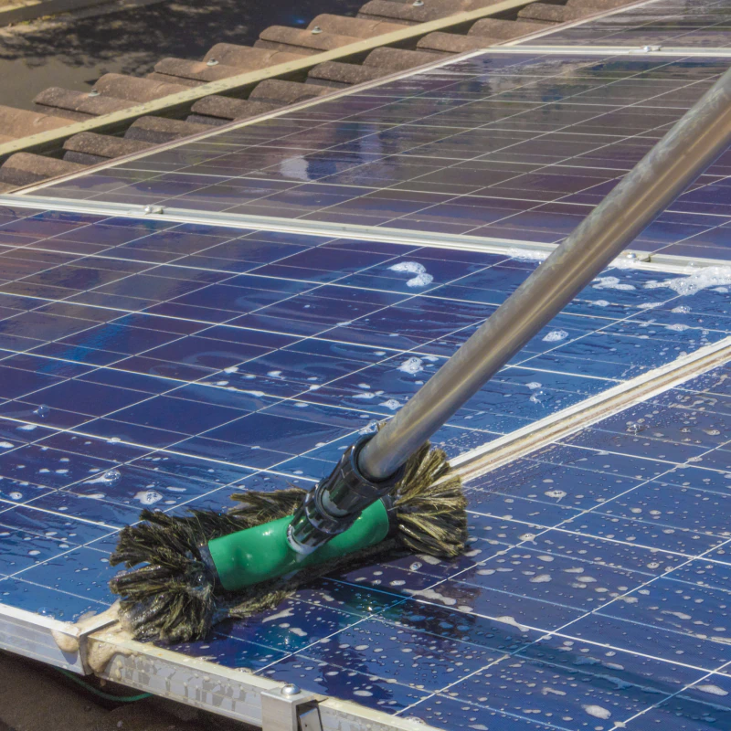 solar panel cleaning using mopservice solar panel maintenance tucson az